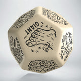 Q Workshop - Monster Generator Die: Beige&Black