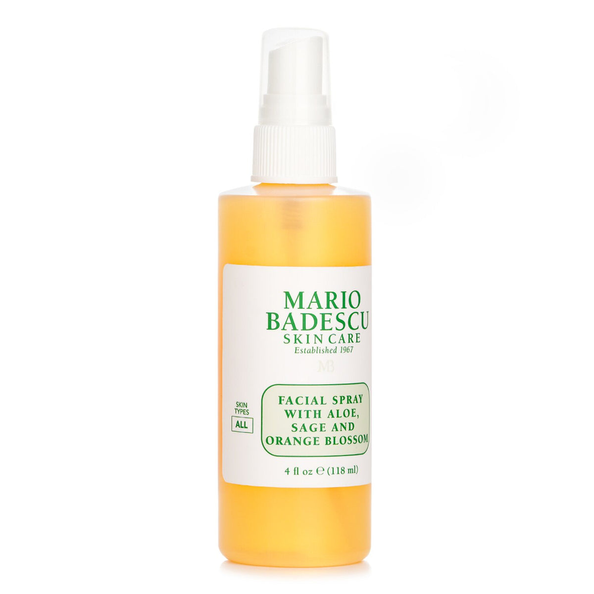 Mario Badescu Facial Spray With Aloe, Sage & Orange Blossom 118ml/4oz