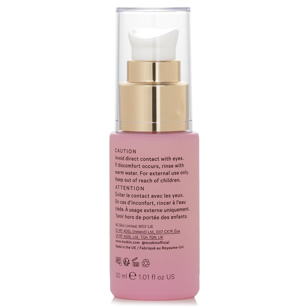MZ Skin - Rest & Revive Restorative Placenta & Stem Cell Night Serum  - 30ml/1.0