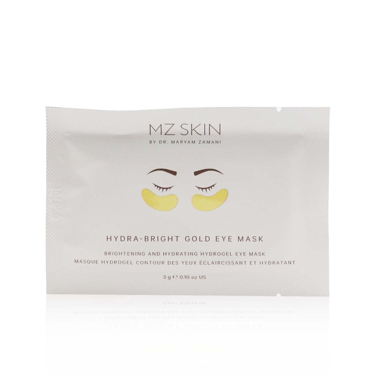 MZ Skin - Hydra-Bright Gold Eye Mask  - 5x 3g/0.1oz