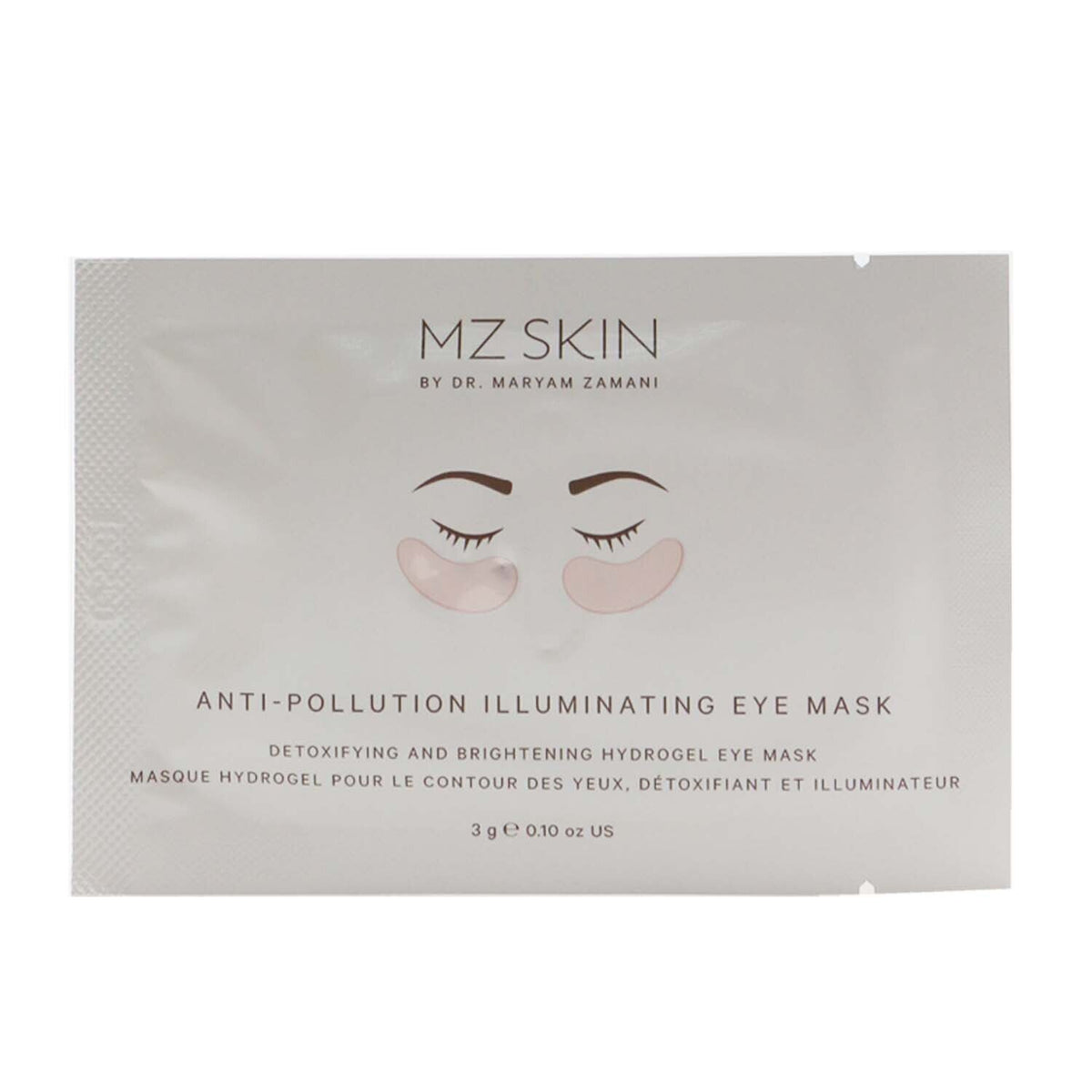 MZ Skin - Anti-Pollution Illuminating Eye Masks  - 5x 3g/0.1oz
