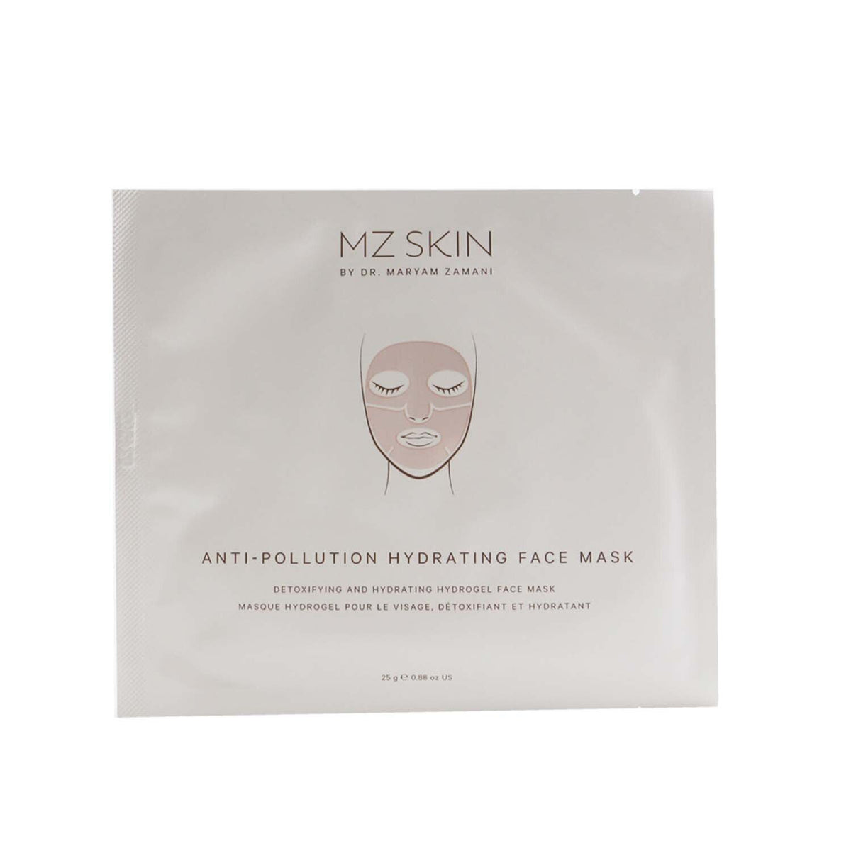 MZ Skin - Anti-Pollution Hydrating Face Mask  - 5x 25g/0.88oz