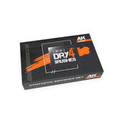 Ak Interactive - Brushes - Dry Brushes Set