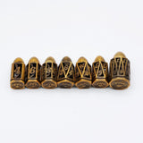 LPG Dice Bullet RPG Set Bronze