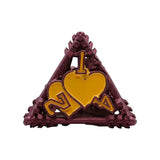 LPG Dice Heart RPG Set Red/Yellow