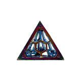 LPG Dice Diamond RPG Set Rainbow/Blue