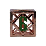LPG Dice Diamond RPG Set Copper/Green