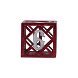 LPG Dice Diamond RPG Set Red/White