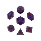 LPG Dice Rogue RPG Set Purple/Red