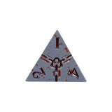 LPG Dice Warrior RPG Set Bloodied Metal