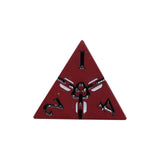LPG Dice Warrior RPG Set Red/Black