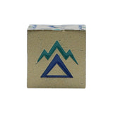 LPG Dice Warrior RPG Set Gold/Blue