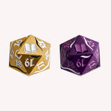 LPG Dice Dual Spindown Mage Gold/White Purple/Pink