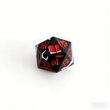 LPG Dice Dual Spindown Mage Blue/Gold Black/Red