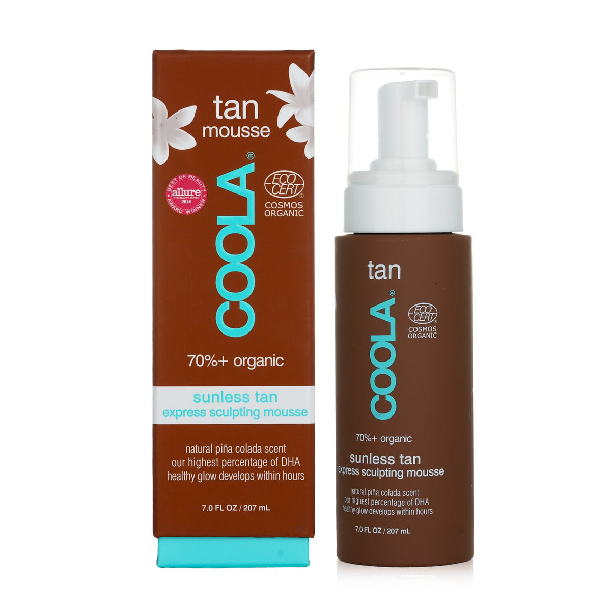 Coola - Organic Sunless Tan Express Sculpting Mousse  - 207ml/7oz