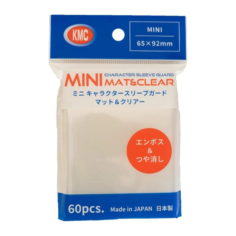 KMC: Mini Sleeves  - Character Sleeve Guard: Mat & Clear