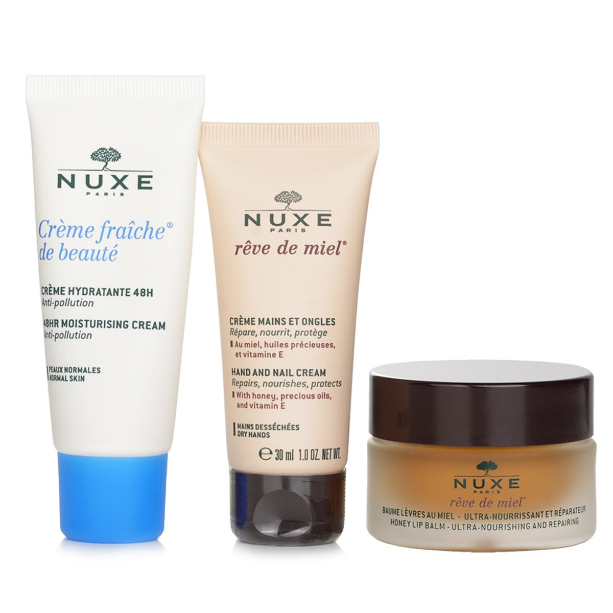 Nuxe - Moisture Me Kit  - 3pcs