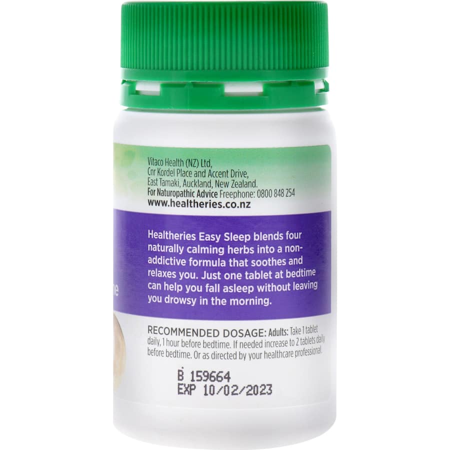Healtheries Sleep Assistance Easy Sleep Tablets 60pack