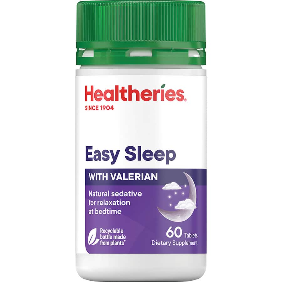 Healtheries Sleep Assistance Easy Sleep Tablets 60pack