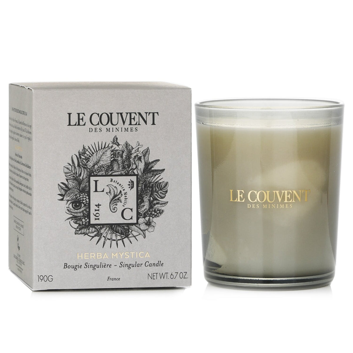 Le Couvent - Candle - Herba Mystica  - 190g/6.7oz