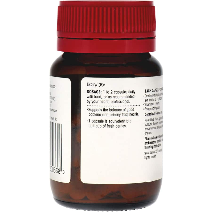 Red Seal Bladder Care Cranberry Power 10,000mg Capsules 30pack
