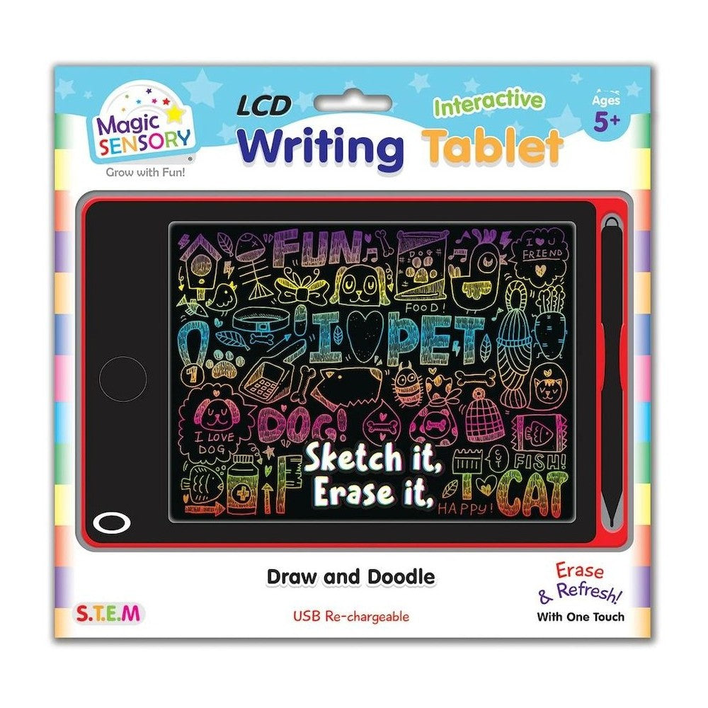Writing Tablet Lcd Red