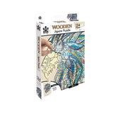 Puzzle - BMS - Lion 2 Wooden Jigsaw 124Pc