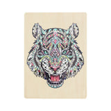 Puzzle - BMS - Tiger Wooden Jigsaw 132Pc