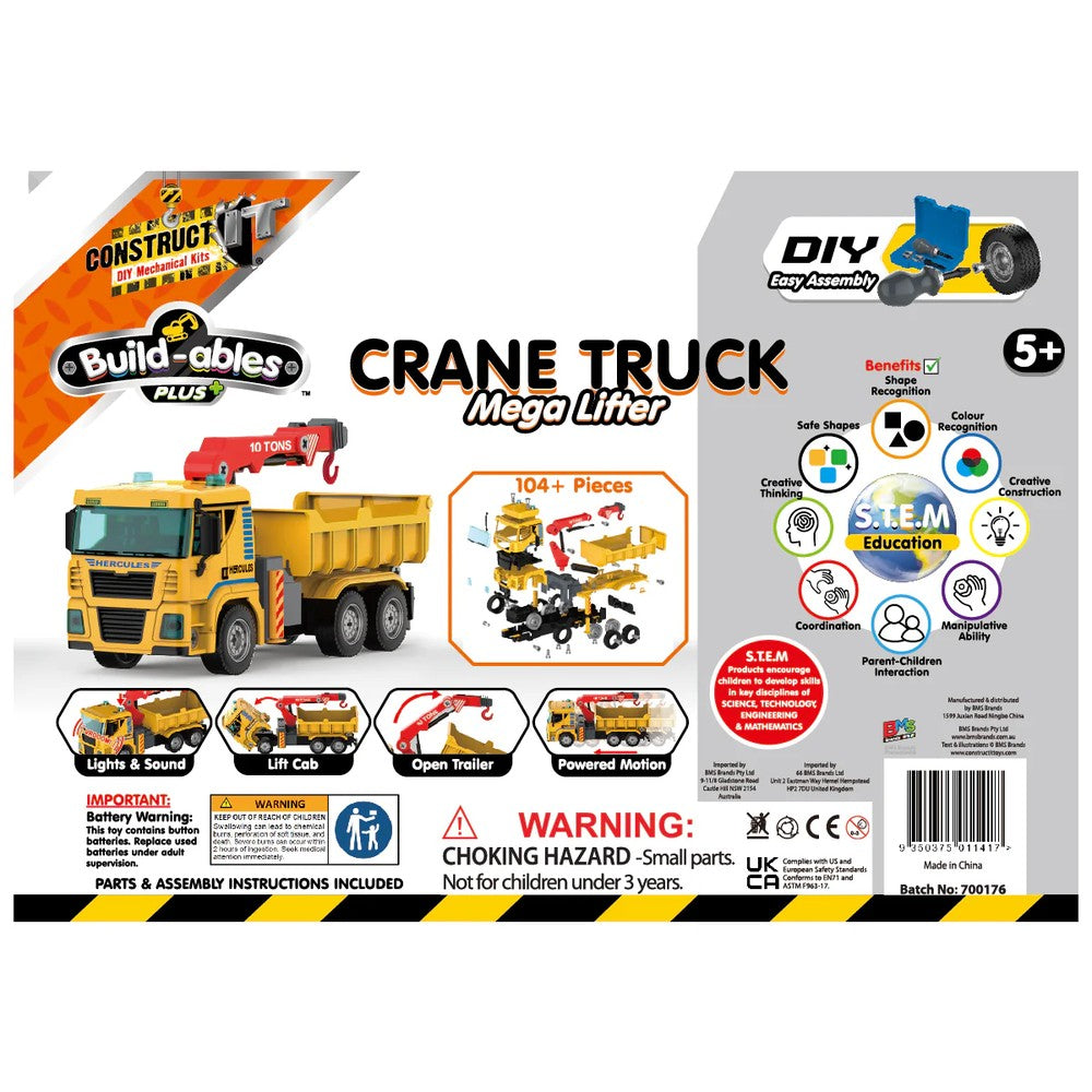 Build-Ables Plus; Crane Truck