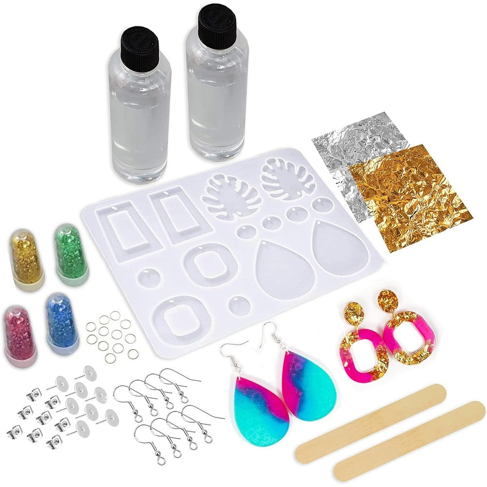 Resin Earrings Diy Kit