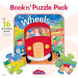 Puzzle - Wheels On The Bus Book & Puz