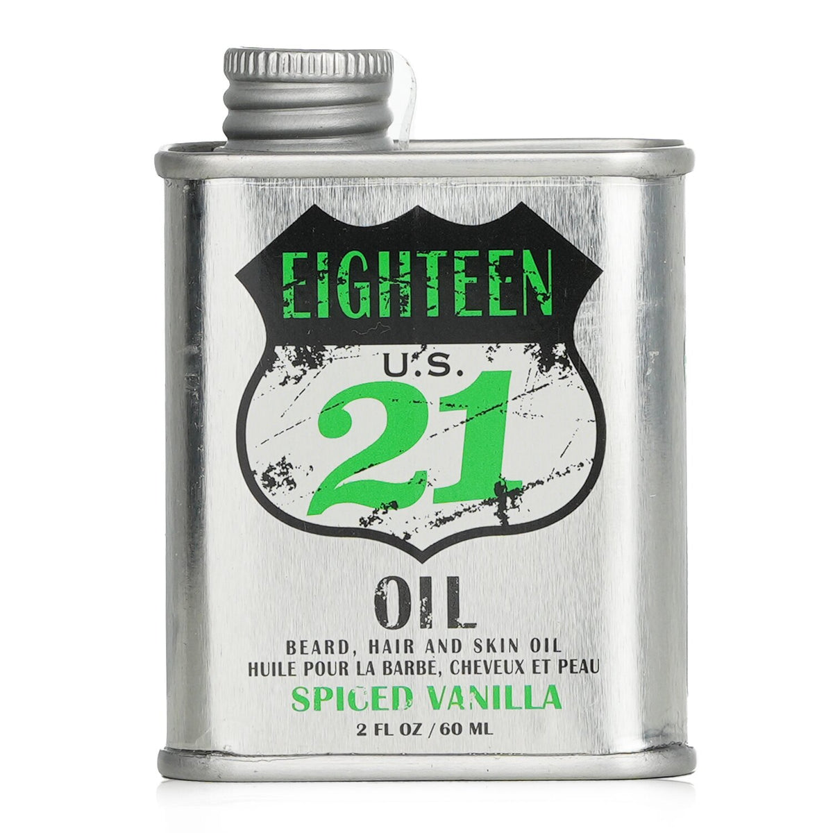 18.21 Man Made - Beard, Hair and Skin Oil - # Spiced Vanilla  - 60ml/2oz