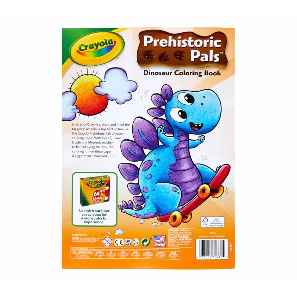 Prehistoric Pals Colour Book