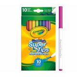 Super Tip Markers (10) In Box