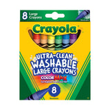Washable Large Crayons (8)