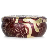 Voluspa - 3 Wick Decorative Tin Candle - Forbidden Fig  - 340g/12oz