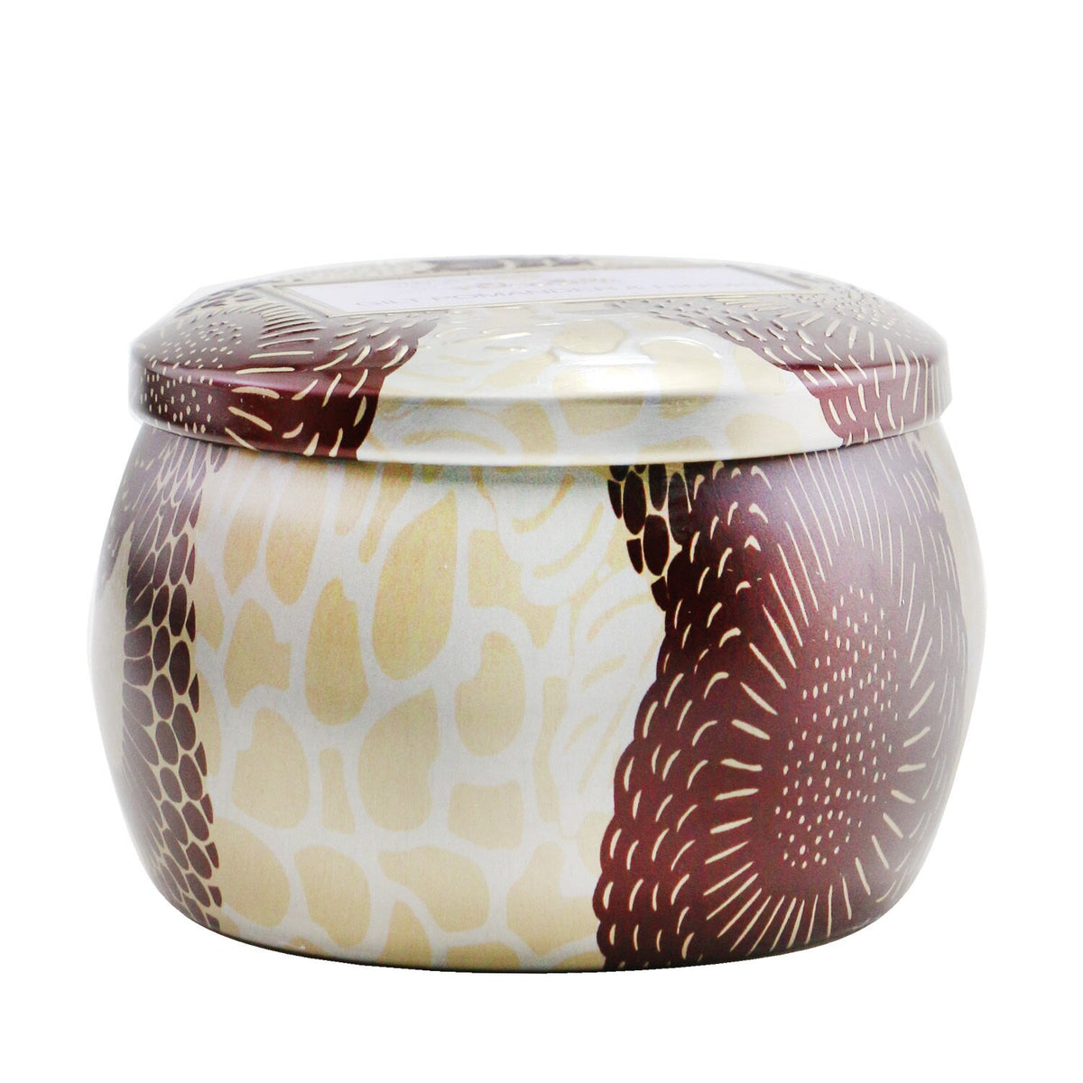 Voluspa - Mini Tin Candle - Gilt Pomander & Hinoki  - 113g/4oz
