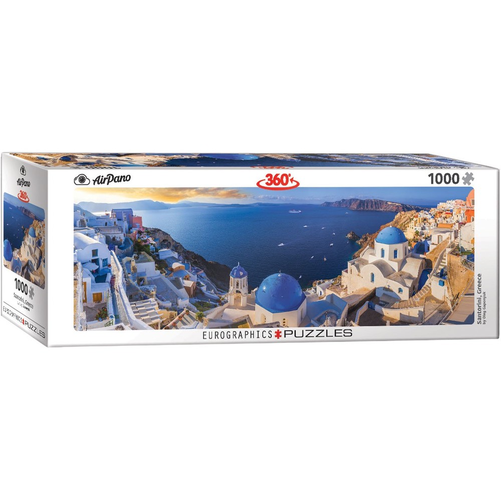 Eurographics - Airpano Santorini Greece - Jigsaw Puzzle