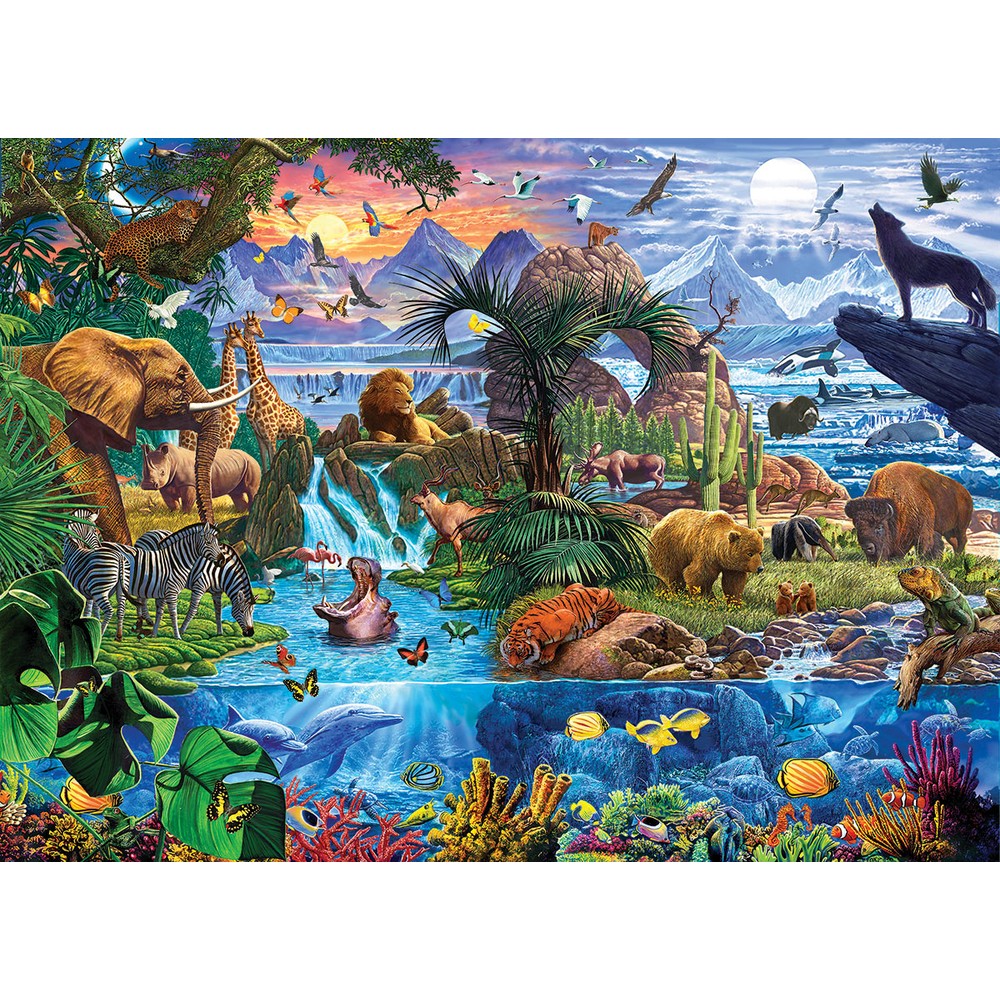Eurographics - Animals Of The World 5000 Piece - Jigsaw Puzzle