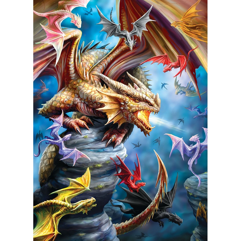 Eurographics - Anne Stokes;Dragon Clan 1000P - Jigsaw Puzzle