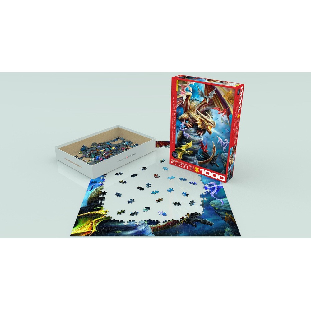 Eurographics - Anne Stokes;Dragon Clan 1000P - Jigsaw Puzzle
