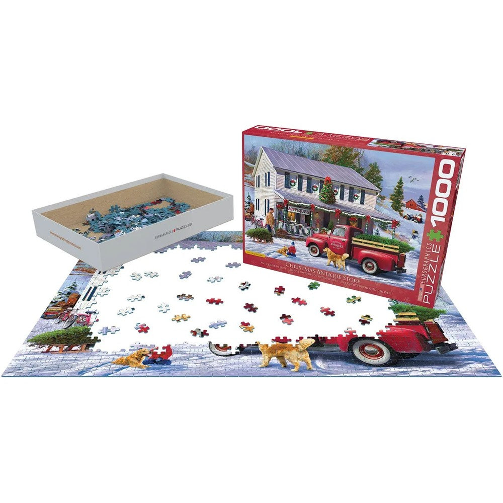 Puzzle - Eurographics - Antique Christmas Store 1000pc