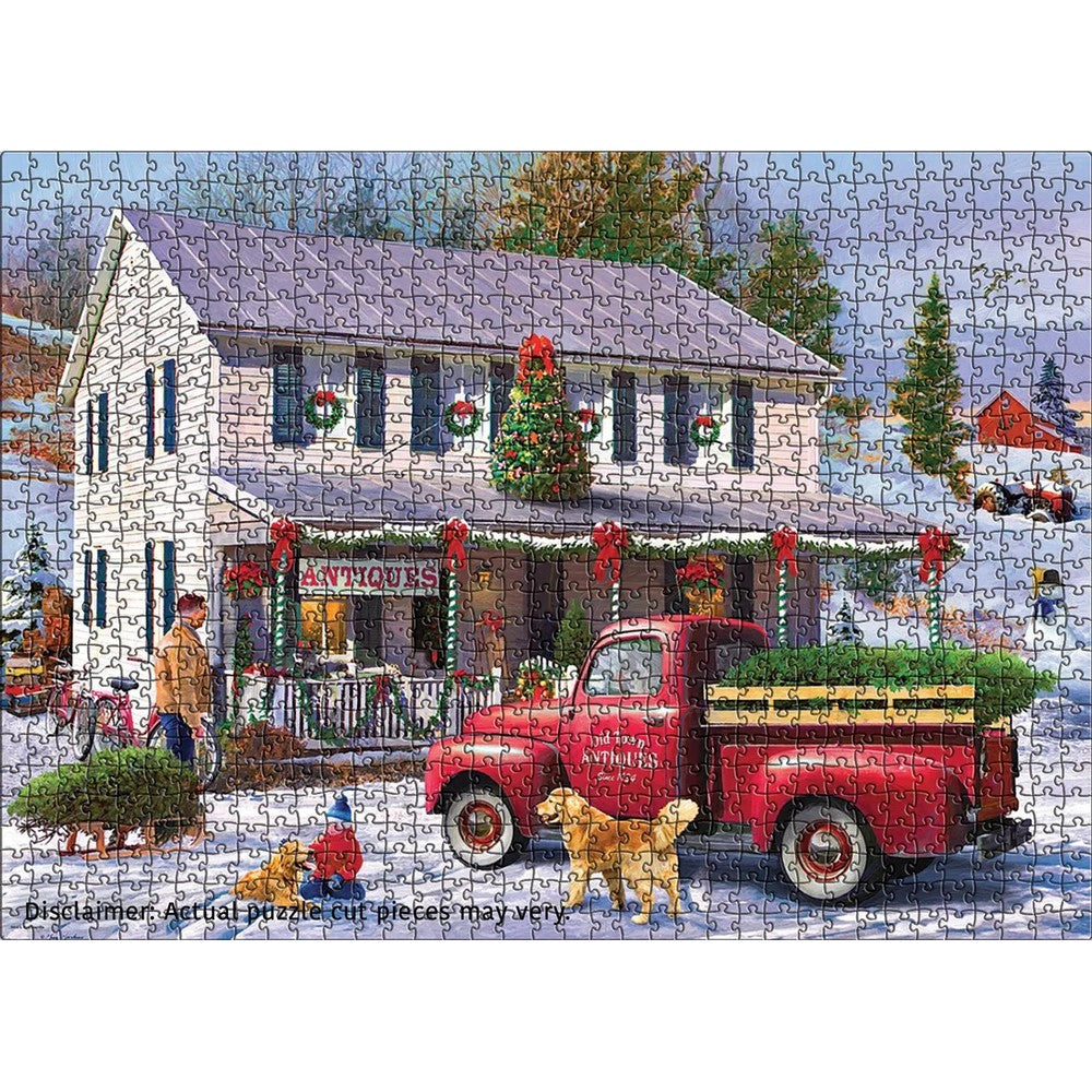 Puzzle - Eurographics - Antique Christmas Store 1000pc