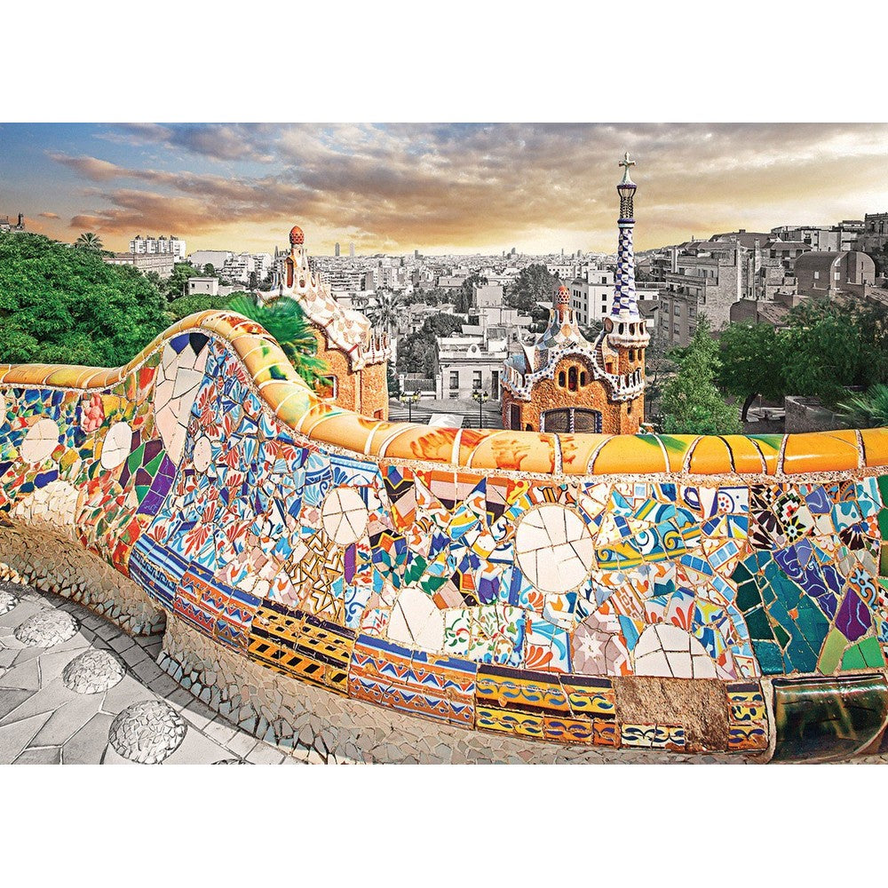 Puzzle - Eurographics - Barcelona Park Guell 1000pc