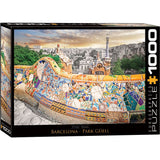 Puzzle - Eurographics - Barcelona Park Guell 1000pc
