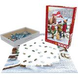 Puzzle - Eurographics - Christmas Pony 1000pc