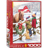 Puzzle - Eurographics - Christmas Pony 1000pc