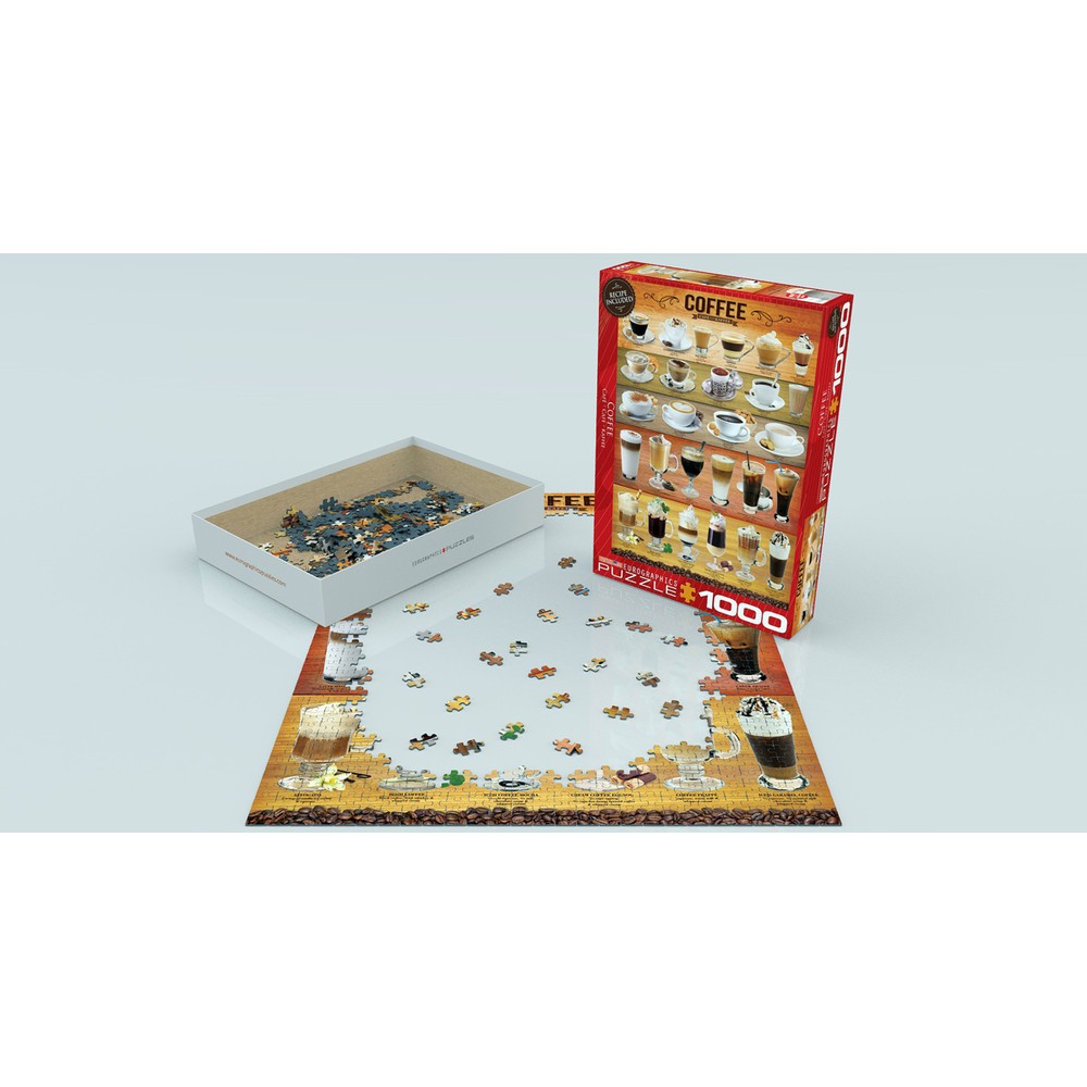Eurographics - Coffee 1000 Piece - Jigsaw Puzzle