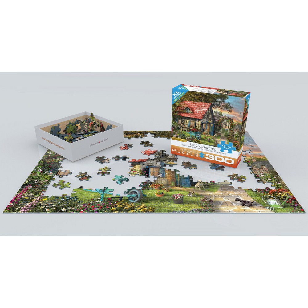 Eurographics - Country Shed 300pcxl - Jigsaw Puzzle