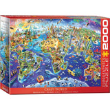 Eurographics - Crazy World 2000 Piece - Jigsaw Puzzle